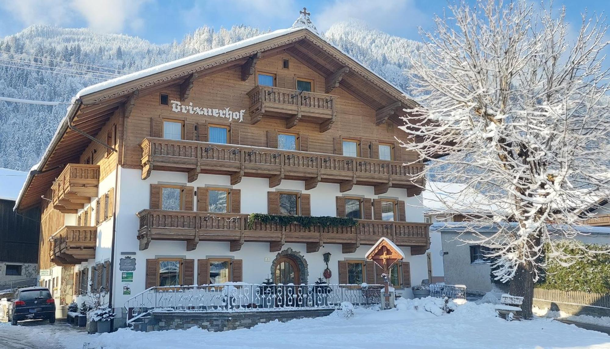 Brixnerhof Im Zillertal Hotel Schlitters Bagian luar foto